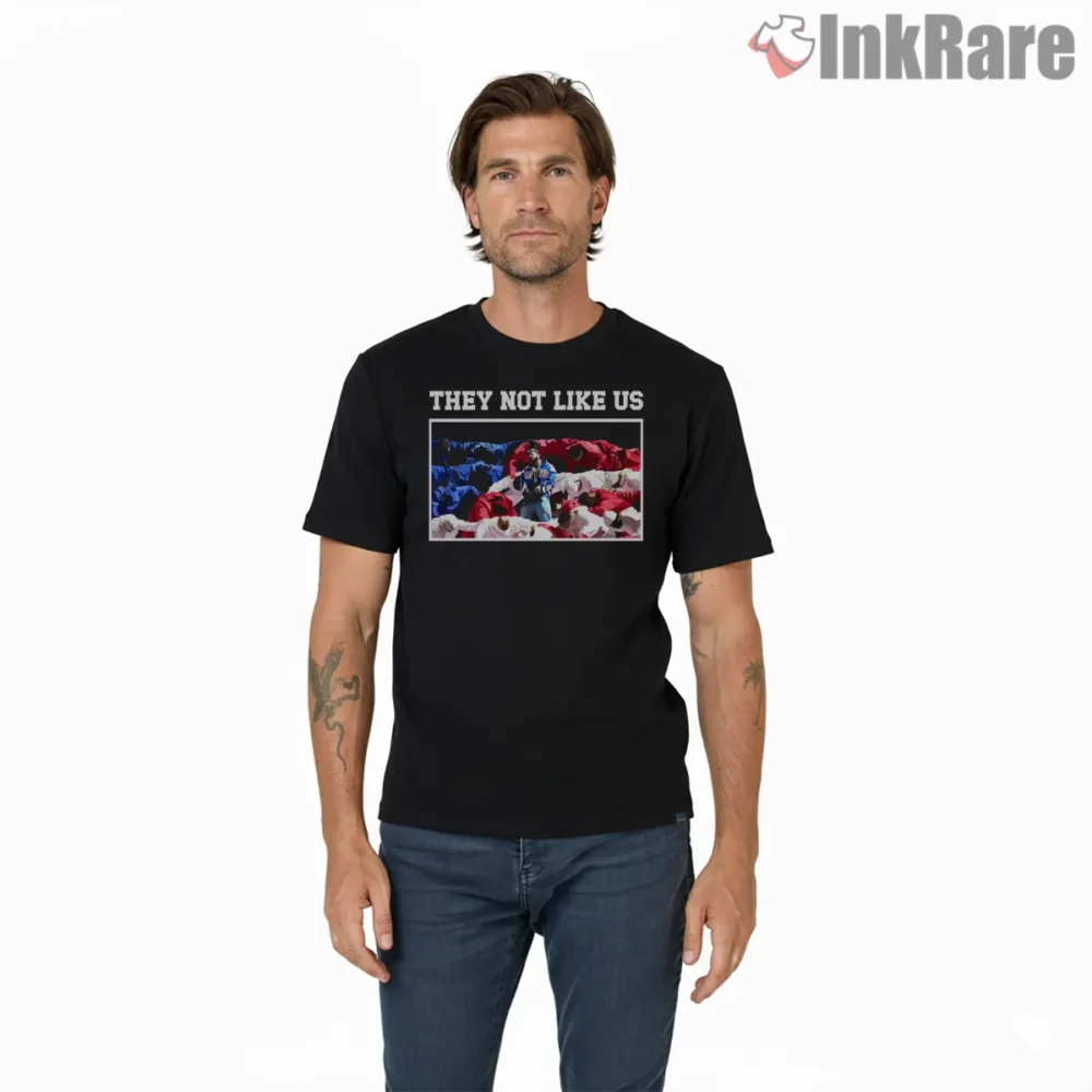 Kendrick Lamar Super Bowl Halftime Vexel Art Shirt on black short sleeve shirt for men graphic tee