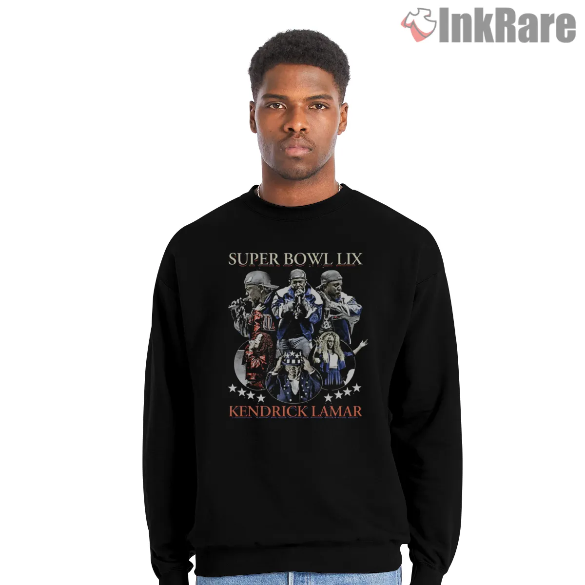 Kendrick Lamar Super Bowl Lix Halftime Collage Shirt Kendrick Lamar Super Bowl Lix Halftime Collage Shirt on graphic shirt for men graphic tee
