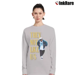 Women’s Kendrick Lamar They Not Like Us Long-Sleeve Top in sport grey | Sleek, Versatile, All-Season