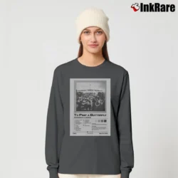 Women’s Kendrick Lamar To Pimp A Butterfly Tracklist Album Long-Sleeve Top in charcoal | Sleek, Versatile, All-Season