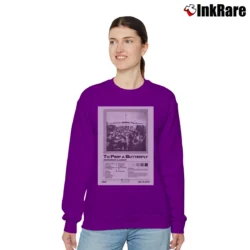 Women’s Kendrick Lamar To Pimp A Butterfly Tracklist Album Relaxed Sweatshirt in purple | Soft, Laid-Back Vibe