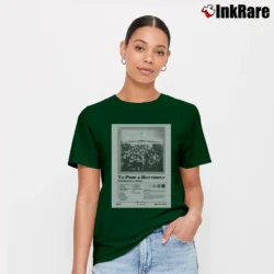 Women’s Kendrick Lamar To Pimp A Butterfly Tracklist Album Signature T-Shirt in forest green | Soft, Flattering Fit