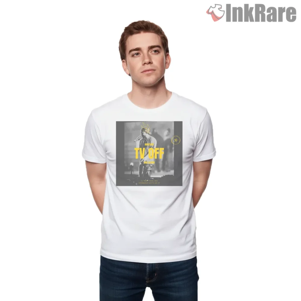 Kendrick Lamar Tv Off Crowned Live Performance Shirt on white short sleeve shirt for men graphic tee