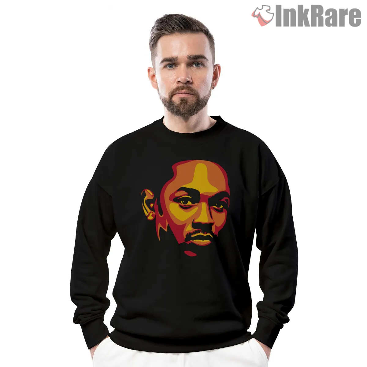 Kendrick Lamar Warm Tone Pop Art Portrait Shirt Kendrick Lamar Warm Tone Pop Art Portrait Shirt on graphic shirt for men graphic tee