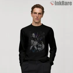 Kendrick Lamar West Coast Fitness Crew Shirt on black long sleeve shirt for men graphic tee
