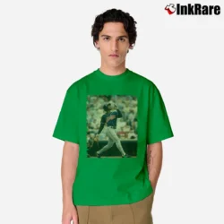 Men’s kenny lofton cleveland guardians mlb speedster baseball fan Classic T-Shirt in irish green | Soft, Breathable Everyday Wear