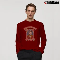 Men’s Kenny Rogers 70s Tour Graphic Long-Sleeve Shirt in maroon | Sleek, Lightweight, Year-Round Wear
