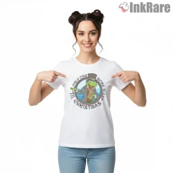 Kermit Only One More Sleep Christmas Carol Shirt on white short sleeve shirt for women graphic tee