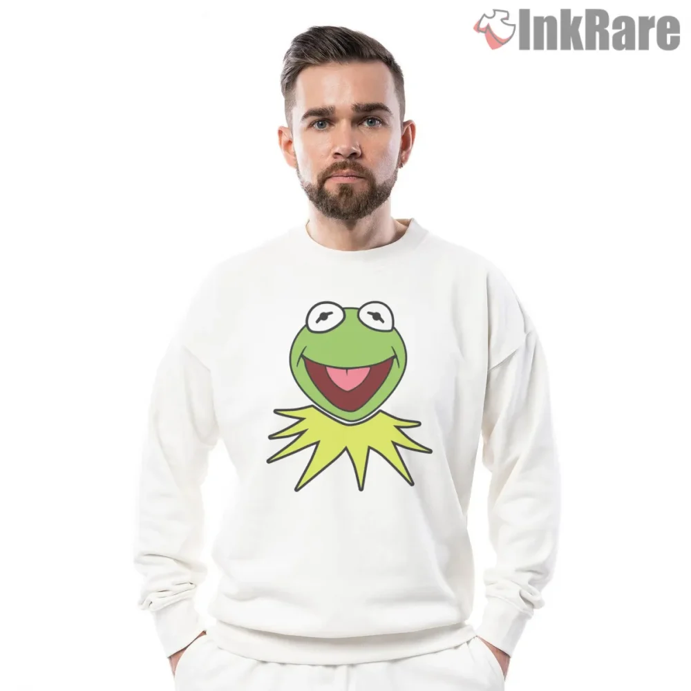 Kermit The Frog Classic Smile Vintage Portrait Shirt on graphic shirt for men graphic tee