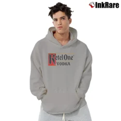 Men’s Ketel One Vodka Logo Pullover Hoodie in sport grey | Cozy, Durable, Modern Fit
