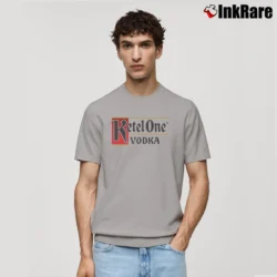Men’s Ketel One Vodka Logo Classic T-Shirt in sport grey | Soft, Breathable Everyday Wear
