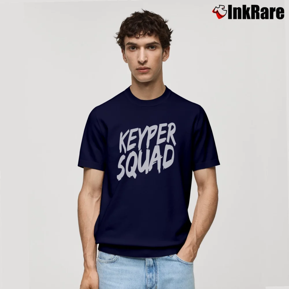 Men’s Keyper Squad Collins Key 2019 Graphic Classic T-Shirt in navy | Soft, Breathable Everyday Wear