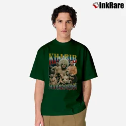 Men’s khabib nurmagomedov eagle undefeated ufc legend mma Classic T-Shirt in forest green | Soft, Breathable Everyday Wear