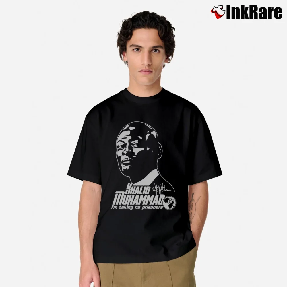 Men’s Khalid Muhammad Classic T-Shirt in black | Soft, Breathable Everyday Wear