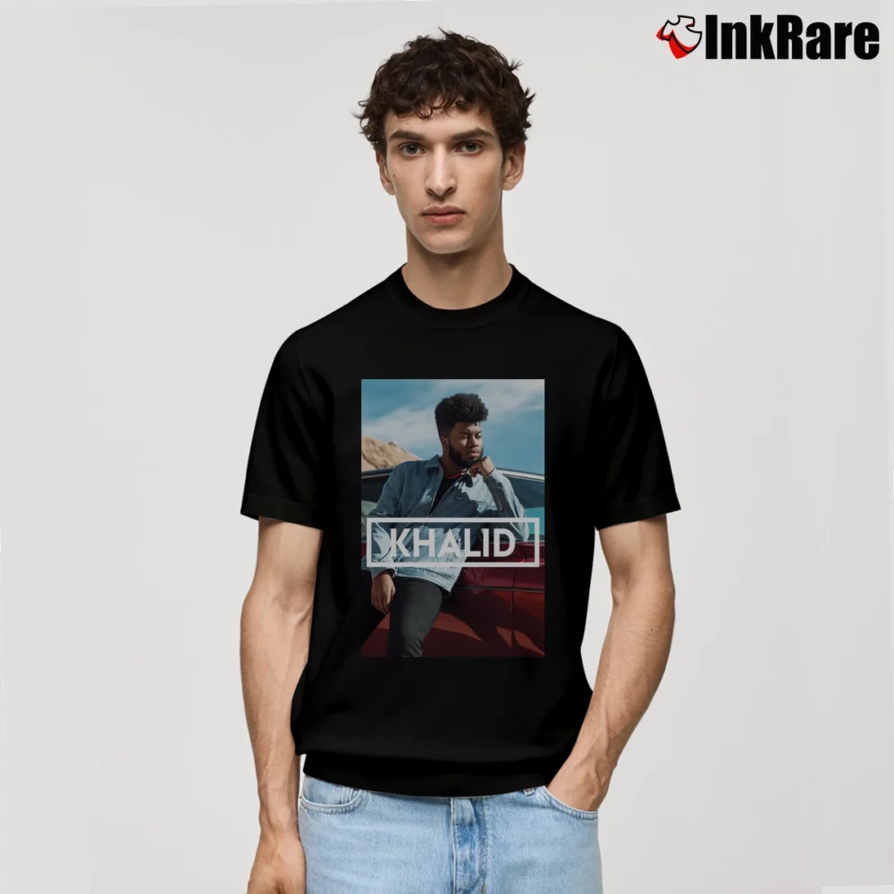 Men’s Khalid Music Classic T-Shirt in black | Soft, Breathable Everyday Wear