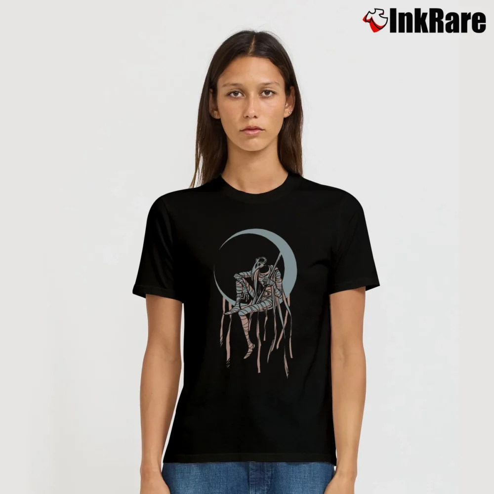 Women’s Khonsu Moon Knight T-Shirt in black | Soft, Flattering Fit