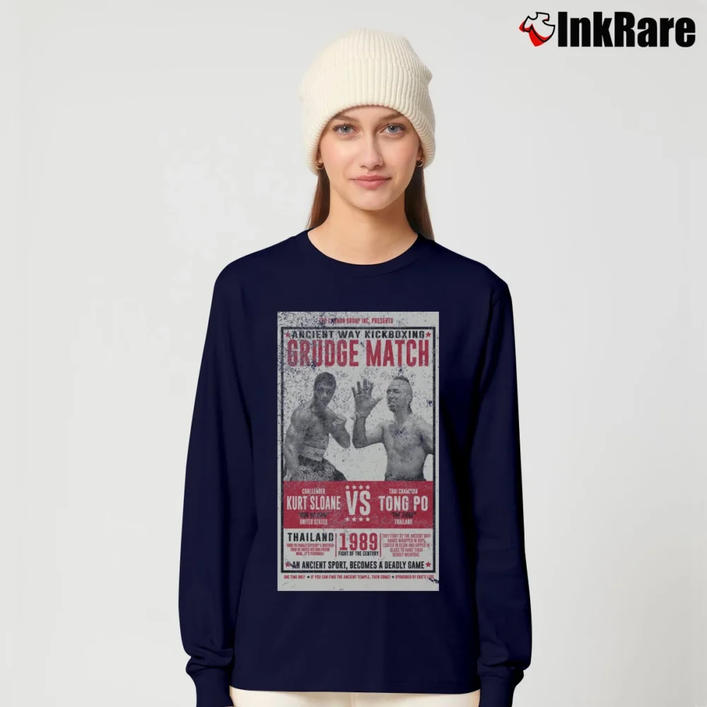Women’s Kickboxer Vengeance Kurt Sloane Tong Po Long-Sleeve Top in navy | Sleek, Versatile, All-Season