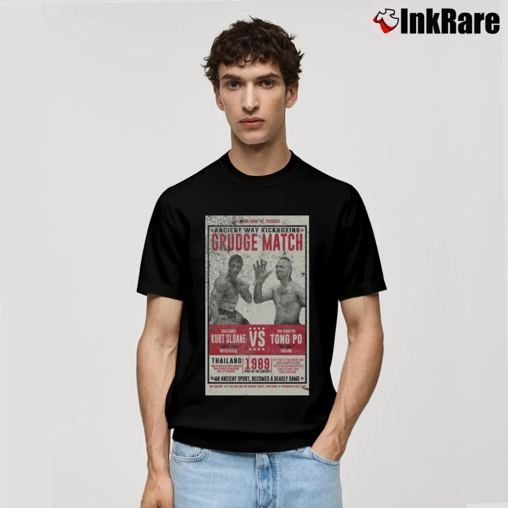 Men’s Kickboxer Vengeance Kurt Sloane Tong Po Classic T-Shirt in black | Soft, Breathable Everyday Wear