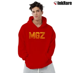 Men’s Kids Morgz Galaxy Logo Team Pullover Hoodie in red | Cozy, Durable, Modern Fit