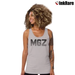 Women’s Kids Morgz Team Galaxy Logo Tank Top in sport grey | Lightweight, Movement-Friendly