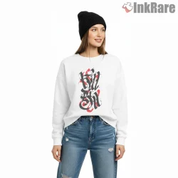 Kill Bill Japanese Calligraphy Brush Stroke Shirt on graphic shirt for women graphic tee