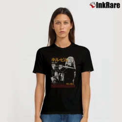 Women’s Kill Bill Japanese Poster T-Shirt in black | Soft, Flattering Fit