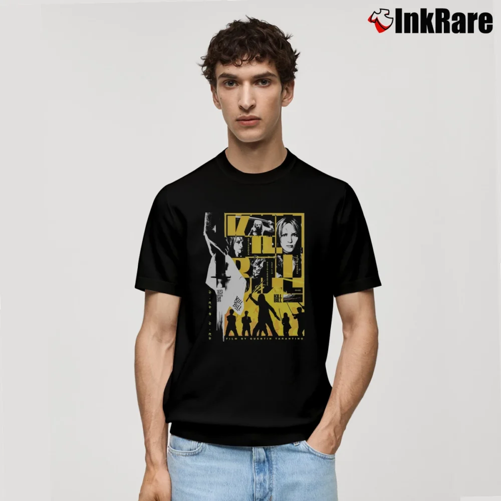 Men’s Kill Bill Movie Classic T-Shirt in black | Soft, Breathable Everyday Wear