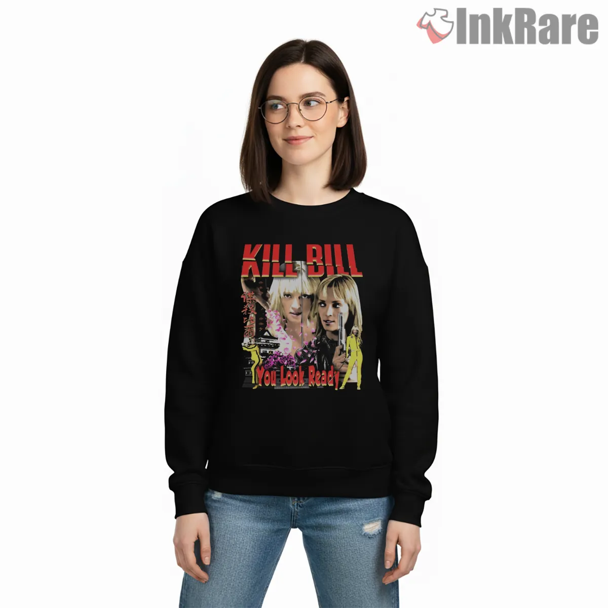 Kill Bill You Look Ready Dual Portrait Action Shirt Kill Bill You Look Ready Dual Portrait Action Shirt on graphic shirt for women graphic tee