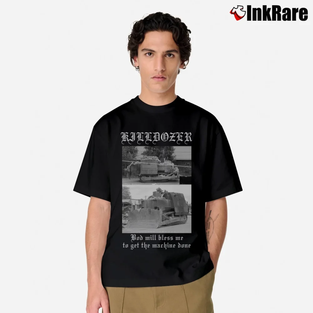 Men’s Killdozer Alternate Graphic Band Classic T-Shirt in black | Soft, Breathable Everyday Wear