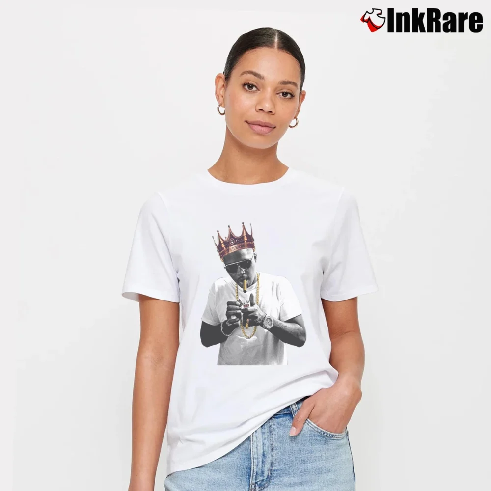 Women’s King Nas Signature T-Shirt in white | Soft, Flattering Fit