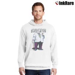 Men’s Kingpin Marvel Comics Midnight Graphic Pullover Hoodie in white | Cozy, Durable, Modern Fit