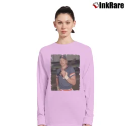 Women’s kirk gibson detroit tigers for MLB Fans Long-Sleeve Top in light pink | Sleek, Versatile, All-Season