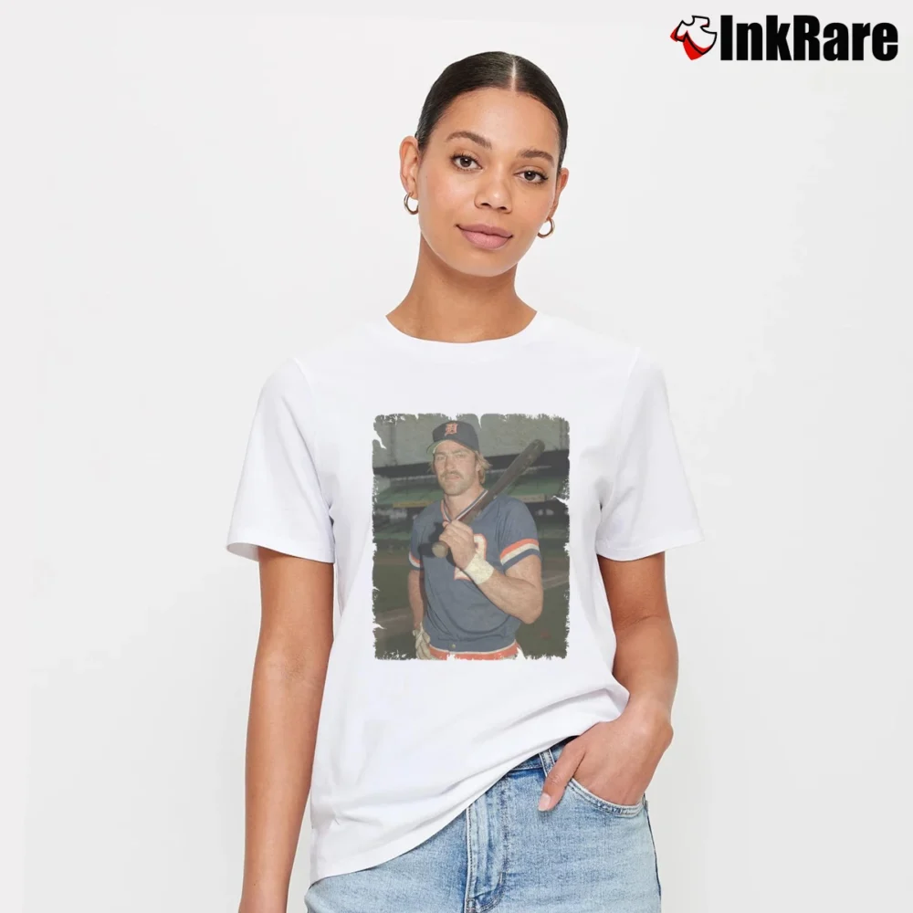 Women’s kirk gibson detroit tigers for MLB Fans Signature T-Shirt in white | Soft, Flattering Fit
