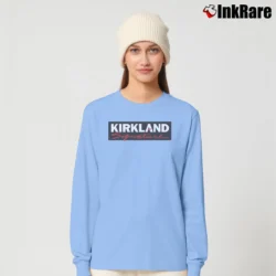 Women’s Kirkland Signature Brand Long-Sleeve Top in light blue | Sleek, Versatile, All-Season