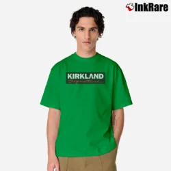 Men’s Kirkland Signature Brand Classic T-Shirt in irish green | Soft, Breathable Everyday Wear