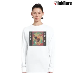 Women’s Kiss My Cactus Rodeo Cowgirl Long-Sleeve Top in white | Sleek, Versatile, All-Season