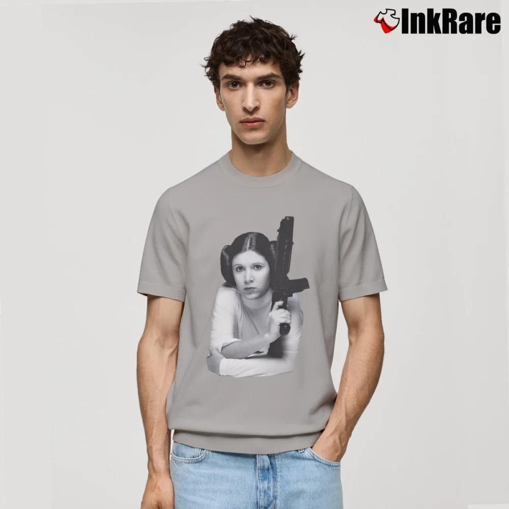 Men’s Kith Leia Star Wars Graphic Classic T-Shirt in sport grey | Soft, Breathable Everyday Wear