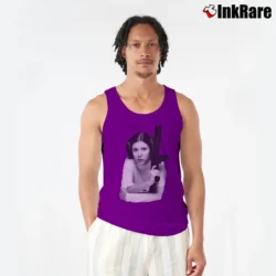 Men’s Kith Leia Star Wars Graphic Tank Top in purple | Breathable, Active-Friendly Design