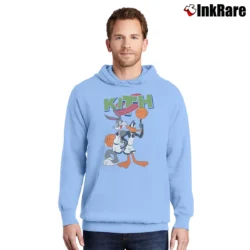 Men’s Kith Looney Tunes Kithjam Pullover Hoodie in light blue | Cozy, Durable, Modern Fit