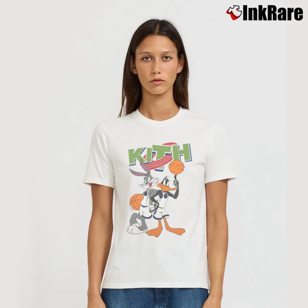 Women’s Kith Looney Tunes Kithjam Signature T-Shirt in white | Soft, Flattering Fit