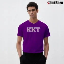 Men’s KKT Scream Queens V-Neck Tee in purple | Sharp, Breathable, Everyday Staple