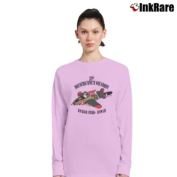 Women’s Kliban Cat 21st Mouserschmitt Squadron Hickam Field Hawaii Fighter Pil Long-Sleeve Top in light pink | Sleek, Versatile, All-Season