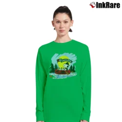 Women’s Knotts Camp Snoopy Minnesota Long-Sleeve Top in irish green | Sleek, Versatile, All-Season