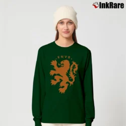 Women’s Knvb Netherlands Fc Soccer Long-Sleeve Top in forest green | Sleek, Versatile, All-Season