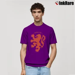 Men’s Knvb Netherlands Fc Soccer Classic T-Shirt in purple | Soft, Breathable Everyday Wear