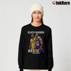 Women’s Kobe Bryant Black Mamba Tribute Long-Sleeve Top in black | Sleek, Versatile, All-Season