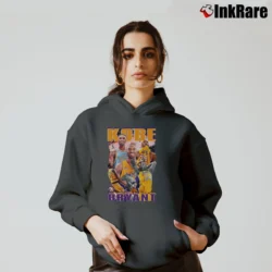 Women’s Kobe Bryant Bootleg Retro Cozy Hoodie in charcoal | Warm, Structured, Stylish