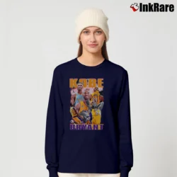 Women’s Kobe Bryant Bootleg Retro Long-Sleeve Top in navy | Sleek, Versatile, All-Season