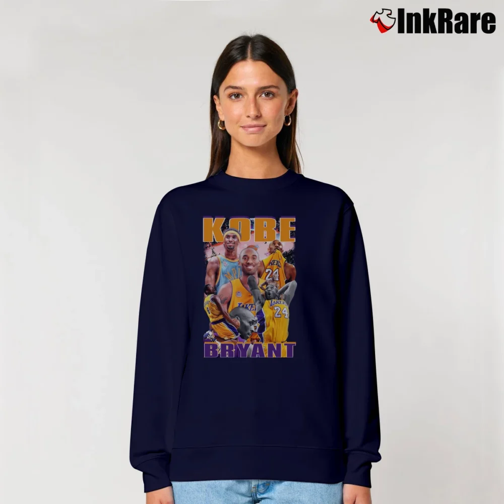 Women’s Kobe Bryant Bootleg Retro Relaxed Sweatshirt in navy | Soft, Laid-Back Vibe