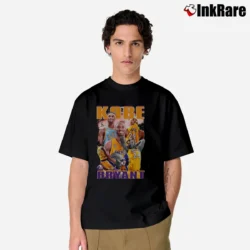 Men’s Kobe Bryant Bootleg Retro Classic T-Shirt in black | Soft, Breathable Everyday Wear